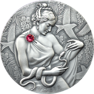 2021 Ghana 10 Cedis Hygeia 2oz