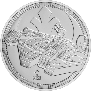 2021 Niue 2$ Star Wars Millennium Falcon tuba 25 szt.