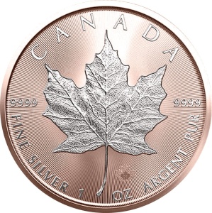 2021 Canada 5$ Maple Leaf Rose Gold