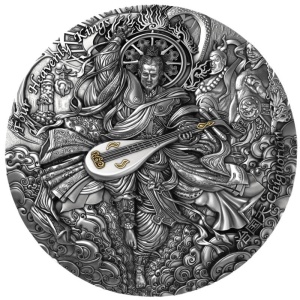 2021 Niue 5$  Four Heavenly Kings - Chiguotian