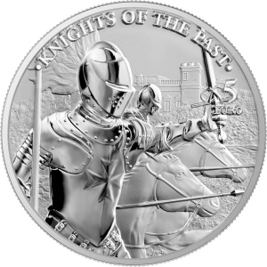 2021 Malta 5 Euro Knights of the Past