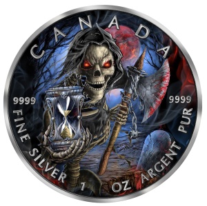 2021 Canada 5$ Maple Leaf - Grim Reaper Armageddon IV
