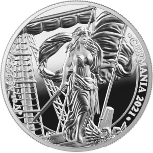 2021 Germania 1oz Silver Proof