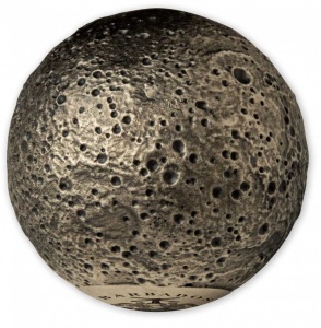 2022 Barbados 5$ Spherical Mercury 3D Planet