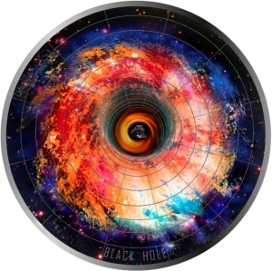2021 Niue 5$ Universe - Black Hole 