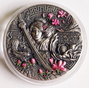 2021 Niue 5$ Heroines - Hua Mulan