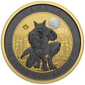 2021 Canada 10$ Monsters The Werewolf