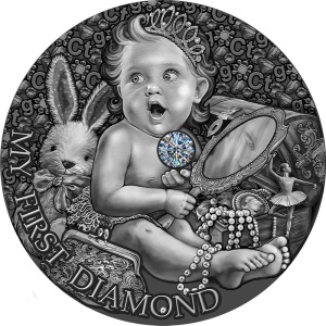 2022 Niue 1$ Mój Pierwszy Diament