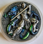 2021 Niue 5$ Chinese Heroes Liu Bei