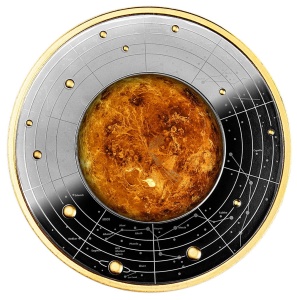 2021 Cameroon 500 Francs Solar System Venus