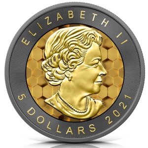 2021 Canada 5$ Maple Leaf Mosaic 