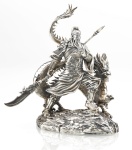 2022 Niue 20$ Guan Yu Statua