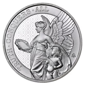 2022 St. Helena 1£ The Queen's Virtues - Truth
