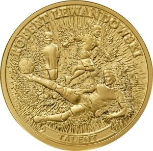 2022 Niue 10$ The Way to the Dreams Robert Lewandowski 