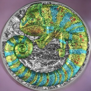 2023 Niue Chameleon Representatives of the Species 2oz HR