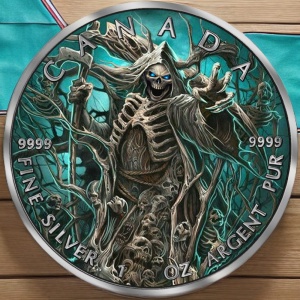 2023 Canada 5$ Maple Leaf - Grim Reaper Armageddon VI