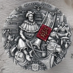 2022 Niue 5$ Słynni Odkrywcy Marco Polo