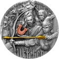 2023 Niue 5$ The Witcher - Baptism of Fire 2oz