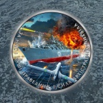 2022 Ukraina 1 Hrywna Warship Moskva Incident