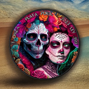 2023 Mexico 1 Onza Libertad - Muertos V