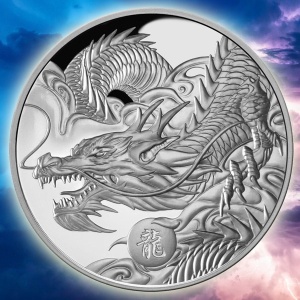 2024 Niue 1$ Lunar Rok Smoka 1oz