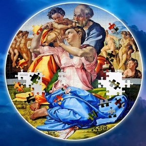 2023 Palau 20$ Micropuzzle Treasures Doni Tondo