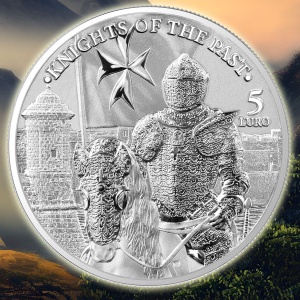 2023 Malta 5 Euro Knights of the Past
