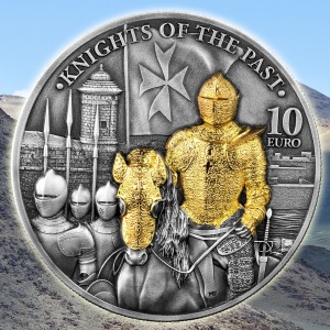2023 Malta 10 Euro Knights of the Past 2oz HR