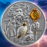 2024 Niue 5$ Divine Faces Of The Sun - Dazhbog