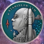 2022 Malta 10 Euro Stanisław Lem 2oz