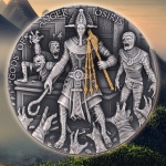 2023 Niue 5$ Gods of Anger - Osiris