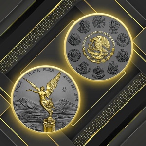 2023 Mexico 1 Onza Libertad - Golden Ring