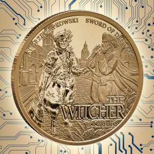 2022 Niue 10$ Wiedźmin -  Miecz Przeznaczenia 1/10oz Au