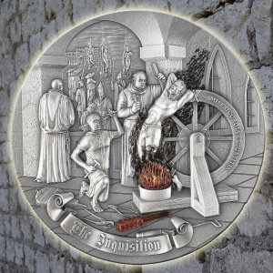 2023 Niue 5$ Błędy Ludzkości Inkwizycja 2oz