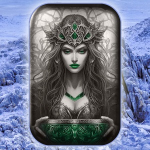 Goddesses: Sigyn 2oz Ag 999.9 Cast Bar