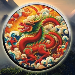 2024 Canada 5$ Dragon of Love  1oz