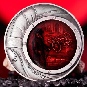 2023 Niue 5$ Ludzkie Tragedie - Dżuma 2oz