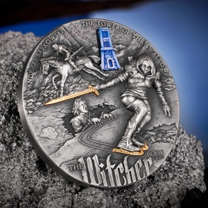 2024 Niue 5$ Wiedźmin -  Wieża Jaskółki 2oz