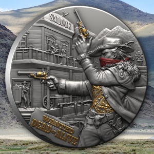 2024 Liberia 5$ Łowca Nagród 2oz