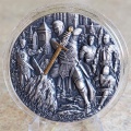 Niue 2024 5$ Legendary Swords - Excalibur 2oz
