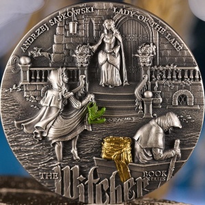 2024 Niue 5$ Wiedźmin -  Pani Jeziora 2oz