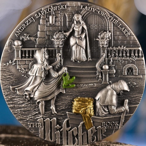 2024 Niue 5$ The Witcher - Lady of the Lake 2oz