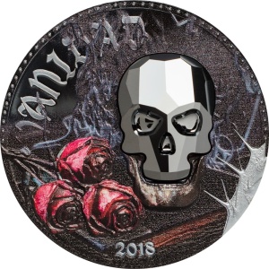 2018 Guinea 1000 Francs - Vanity Crystal Skull
