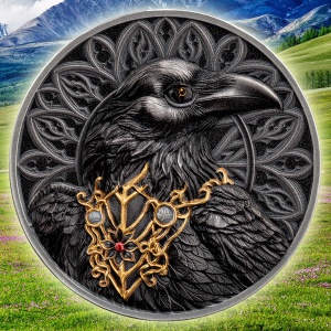 2025 Kamerun Stworzenia Nokturnu - Kruk 1oz