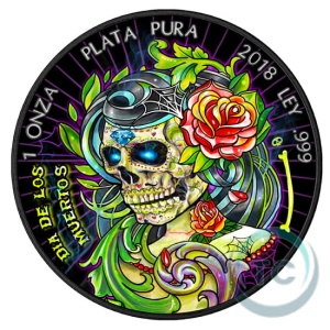 2018 Mexico 1 Onza Libertad - Muertos II