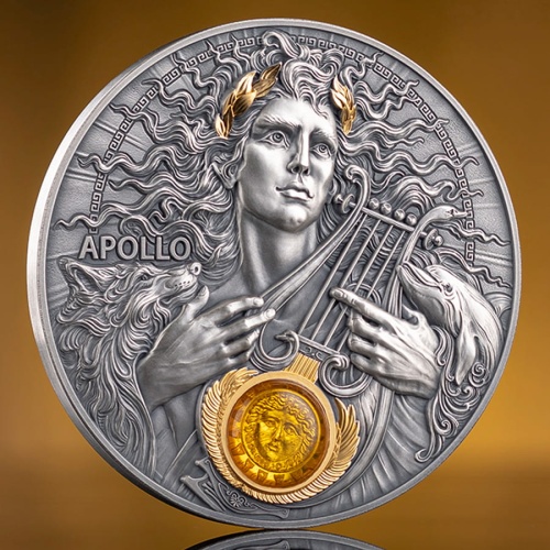 Divine Faces Of The Sun - Apollo