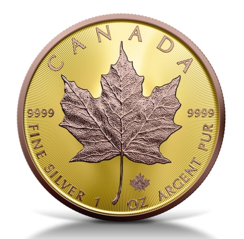 Maple Leaf - Yellow & Red Gold