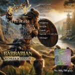 2024 Niue 5$ Woman Warrior Barbarian