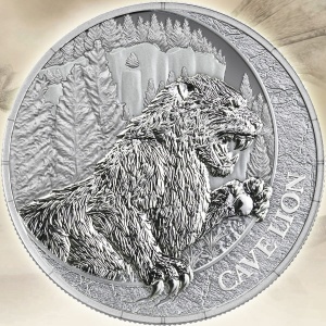2026 Liberia Megafauna - Cave Lion 1oz BU