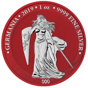 2019 Germania 5 Mark Space Red
